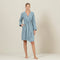 Floss Unisex Bathrobe Aqua