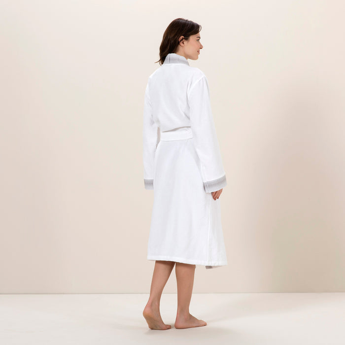 Endi Unisex Bathrobe White