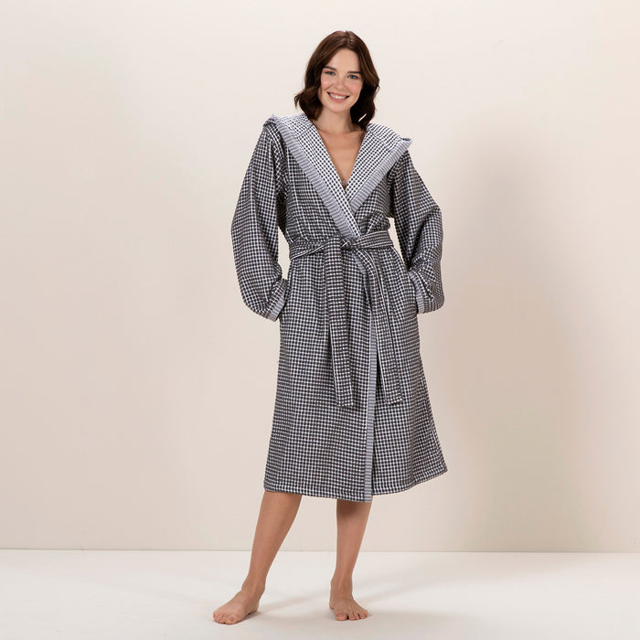 Julho Unisex Bathrobe Warm Grey