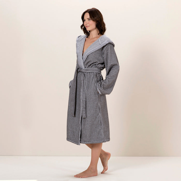 Julho Unisex Bathrobe Warm Grey