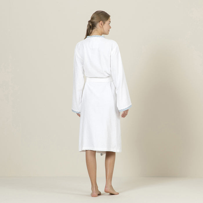 Alegria Unisex Bathrobe White