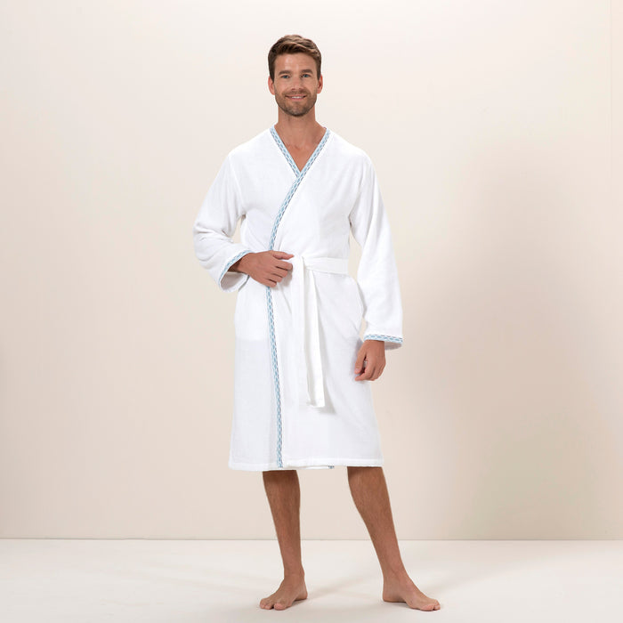 Alegria Unisex Bathrobe White