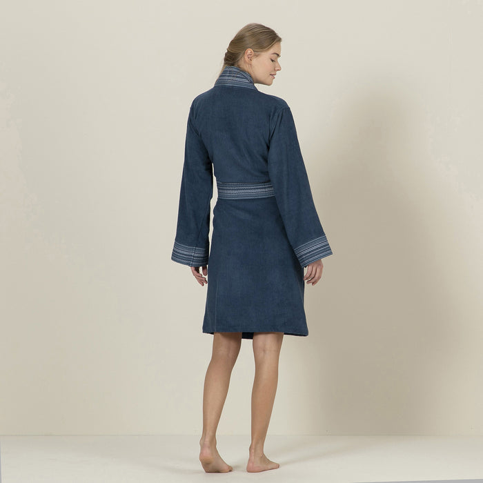 Sonhe Women Bathrobe MARINE BLUE