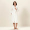 Giraffe Women Bathrobe Ecru