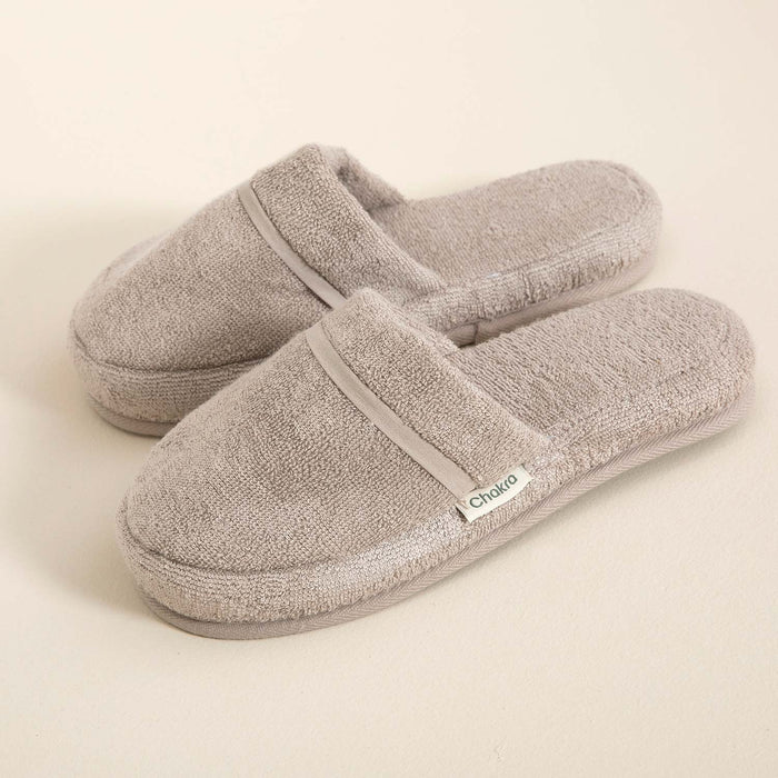 Solid Unisex Slippers Beige