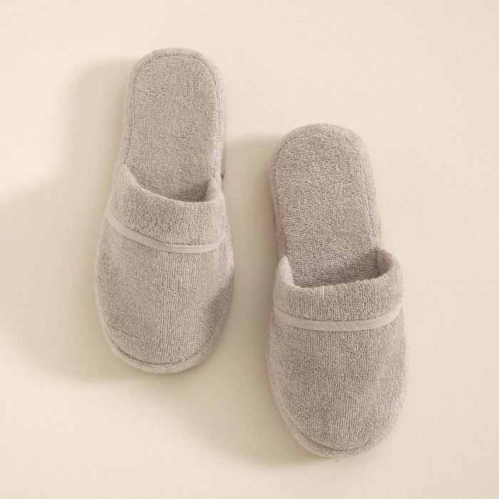 Solid Unisex Slippers Beige