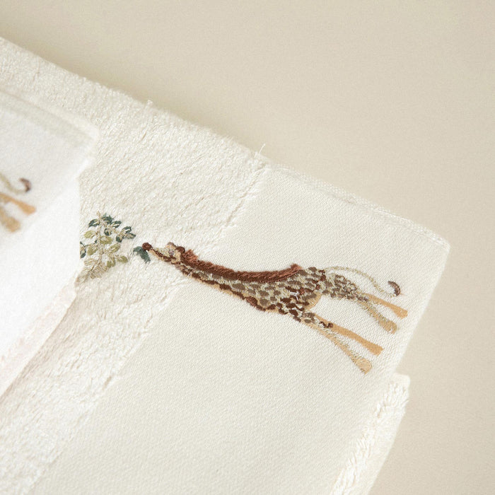 Giraffee Face Towel 50x90 cm Ecru