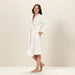 Alice Women Bathrobe ECRU/SAGE