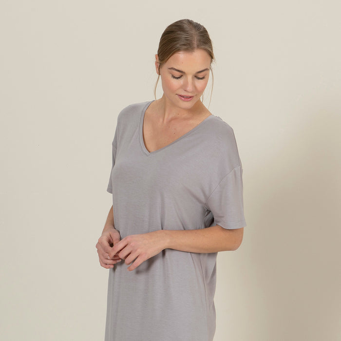 Ames Nightdress Warm Grey