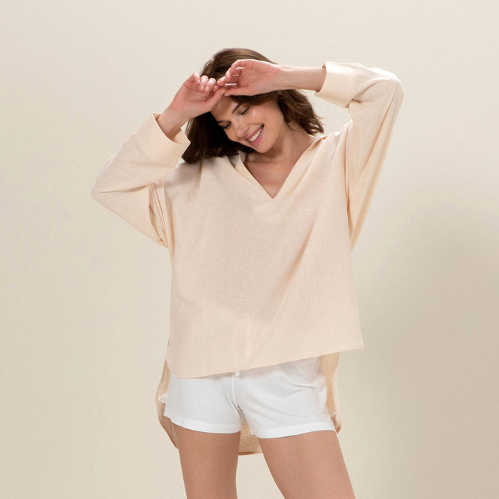 Terre Shirt Sand Beıge