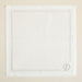 Initial Linen Napkin 45x45 cm Ecru