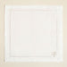 Initial Linen Napkin 45x45 cm Ecru