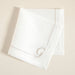Initial Linen Napkin 45x45 cm Ecru