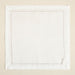 Initial Linen Napkin 45x45 cm Ecru