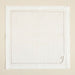 Initial Linen Napkin 45x45 cm Ecru