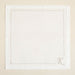 Initial Linen Napkin 45x45 cm Ecru