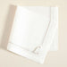 Initial Linen Napkin 45x45 cm Ecru