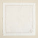 Initial Linen Napkin 45x45 cm Ecru