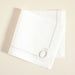 Initial Linen Napkin 45x45 cm Ecru
