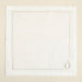 Initial Linen Napkin 45x45 cm Ecru