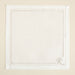 Initial Linen Napkin 45x45 cm Ecru