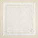 Initial Linen Napkin 45x45 cm Ecru