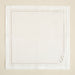 Initial Linen Napkin 45x45 cm Ecru