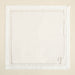 Initial Linen Napkin 45x45 cm Ecru