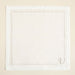 Initial Linen Napkin 45x45 cm Ecru