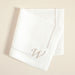 Initial Linen Napkin 45x45 cm Ecru