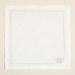 Initial Linen Napkin 45x45 cm Ecru