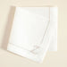 Initial Linen Napkin 45x45 cm Ecru