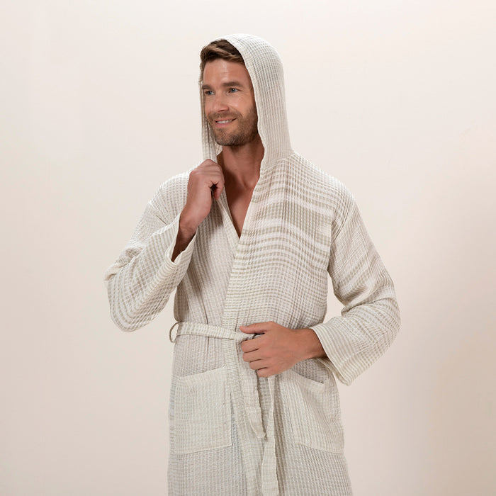 Presley Unisex Bathrobe SAGE