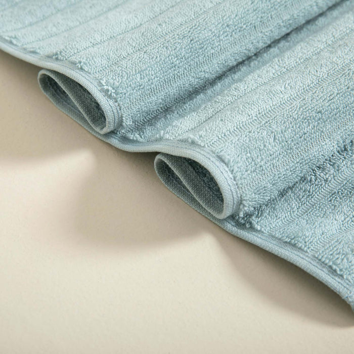 Waved Towel 70*140 Aqua