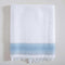 Endi Towel 70*140 WHITE/MARINE BLUE