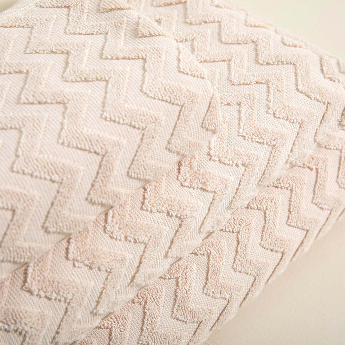 Zigzag TOWEL 50*80 Ecru-Beige