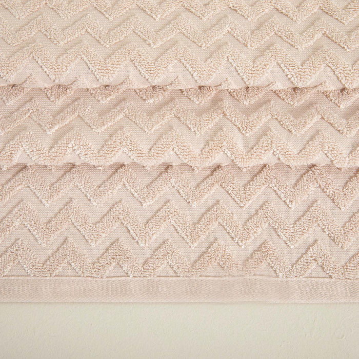 Zigzag TOWEL 50*80 Ecru-Beige