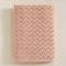 Zigzag Towel 70*140 ECRU/DARK SALMON