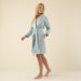 Sobeska Women BathRobe Aqua