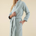 Sobeska Women BathRobe Aqua
