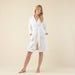 Sobeska Women BathRobe White