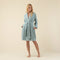 Chic Women Bathrobe Aqua