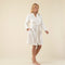 Chic Women Bathrobe Ecru