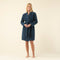 Chic Women Bathrobe MARINE BLUE