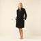 Chic Women Bathrobe Black