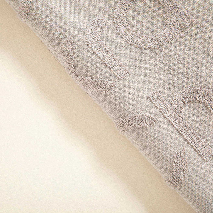 Monogram Beach Towel 85x150 cm Warm Grey