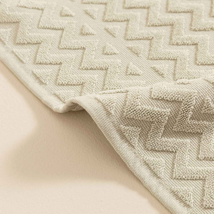 Zigzag Bathmath 50*70 SAGE