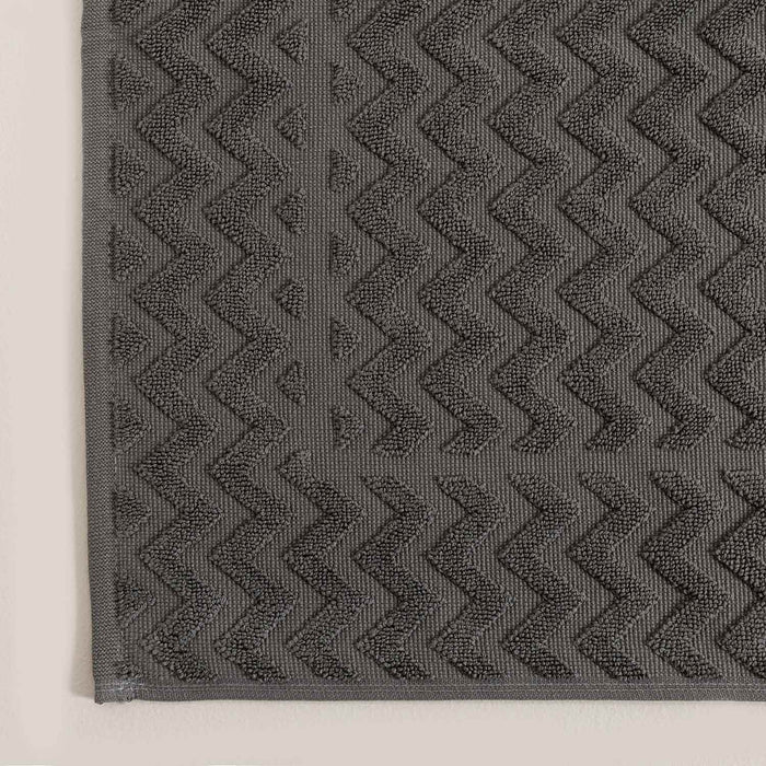 Zigzag Bathmath 50*70 Anthracite