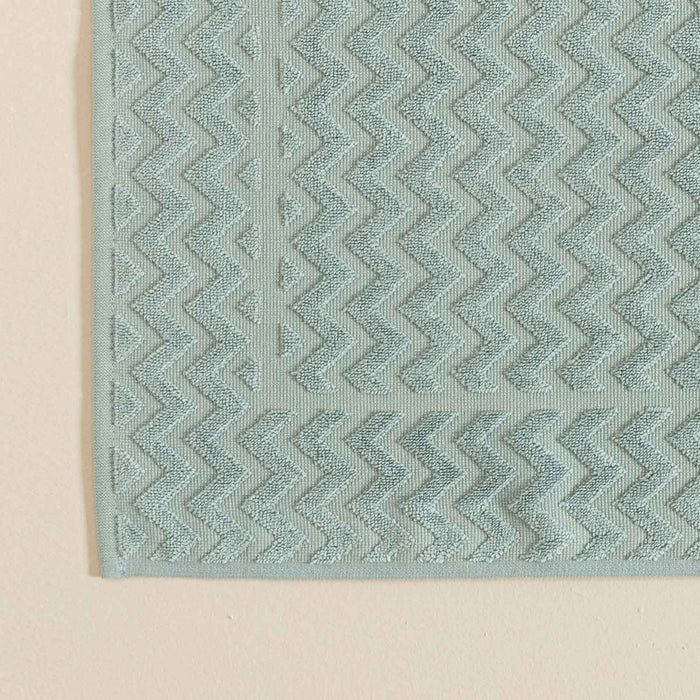 Zigzag Bathmath 50*70 Aqua