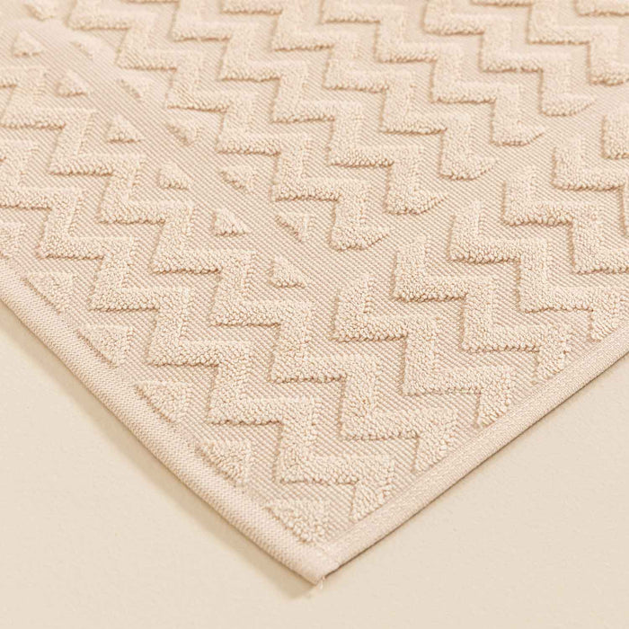 Zigzag Bathmath 50*70 Beige